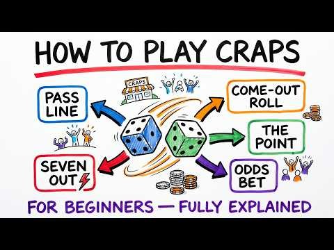 How to Play Craps for Beginners — The ONLY Guide You'll Ever Need (Explained Simply)