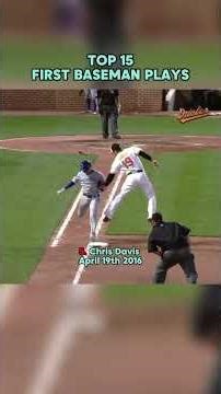 Top 15 First Baseman Plays in MLB - Part 2 #baseball #mlblb #mlb