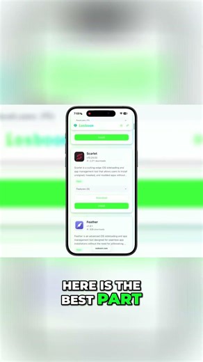Easiest iOS Sideloading: No Computer, No Revokes! Fast App Installs #shorts