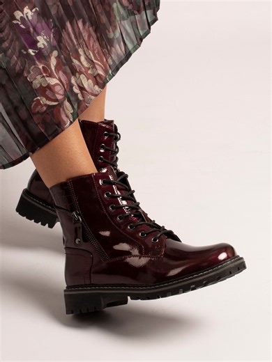Patent Collection | Gloss Finish Shoes & Boots | Lunar Shoes