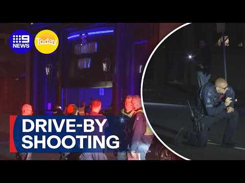 Melbourne brothel targeted in shooting from moving car | 9 News Australia