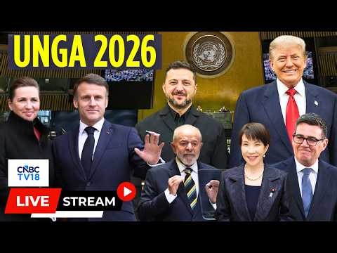 UNGA LIVE: World Leaders Arrive for the 81st UN General Assembly 2026 in New York | Trump | N18G