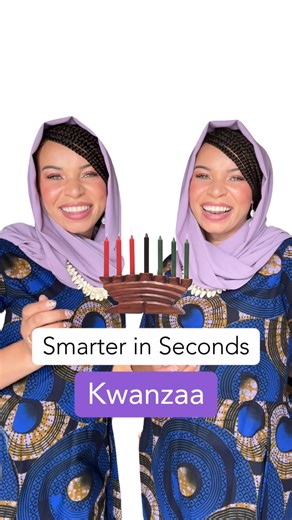 What is Kwanzaa? How is it celebrated? Let’s get Smarter in Seconds! ❤️🖤💚 Co-created in 1966 by Sister Makinya Sibeko-Kouate and Dr. Maulana Karenga during the Civil Rights and Black Power Movement, Kwanzaa is a newer, non-religious, and Pan-Africanist holiday that specifically celebrates and uplifts African Peoples and members of the African Diaspora globally. Because of this the holiday is rarely acknowledged or given the nuance and respect it deserves. Each of the Nguzo Saba or Seven Princi