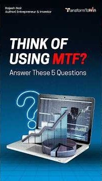 Before You Choose MTF, Answer These 5 Questions