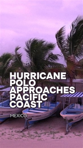 Hurricane Polo Advances Toward Mexico as Category 3 Landfall Threatens Baja California Sur