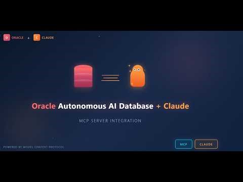 Oracle Autonomous AI Database MCP Server with Claude