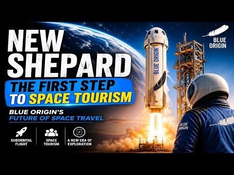 New Shepard Rocket: The First Step to Space Tourism | Blue Origin’s Future of Space Travel
