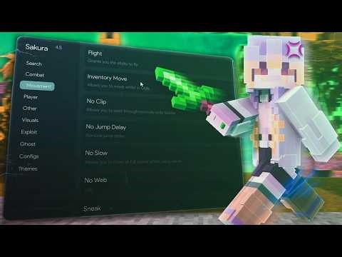 [Update] Sakura Client 6.5: The BEST FREE Hacked Client For Minecraft Java 2026 (1.8.9 - 1.21.11+)