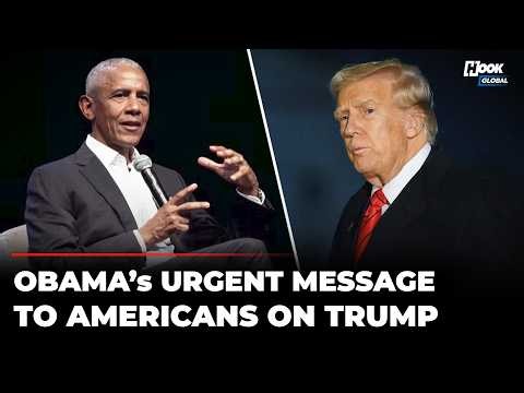 ‘We Have to Do It Fast’: Obama Warns America’s Democracy Is Breaking Down Under Trump | US News