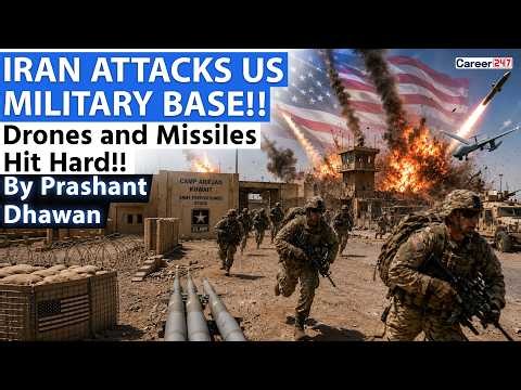 IRAN DESTROYS US MILITARY BASE | US Media Reports Heavy Damage to Naval Base | By Prashant Dhawan