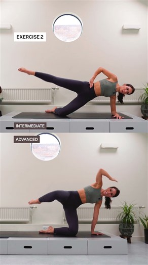 POV: Side Plank, But Make It Pilates ✨ Your Abs Workout Just Leveled Up #pilates #abs @LillySabri