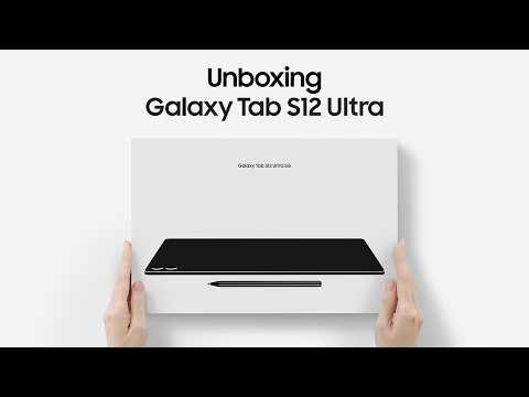 Unboxing Galaxy Tab S12 Ultra | Samsung