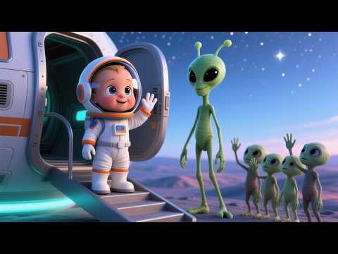 Space Alien Dance Song 👽🚀 | Fun Kids Space Party | Galactic Nursery Rhyme Adventure