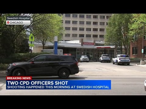 2 Chicago police officers shot at Ravenswood's Swedish Hospital; suspect in custody, alderman says