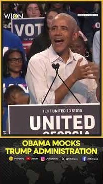 Obama Mocks Trump Administration’s Response to ‘Cheesecake Factory’ Jab | WION