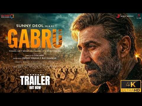 Gabru: First Look Trailer | Sunny Deol | Simran | Prit Kamani | Darshan Jariwala | May 2026