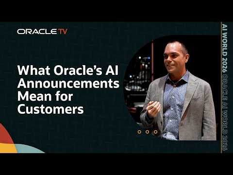 Clay Magouyrk: Oracle AI Keynote Takeaways on Oracle TV at Oracle AI World 2026