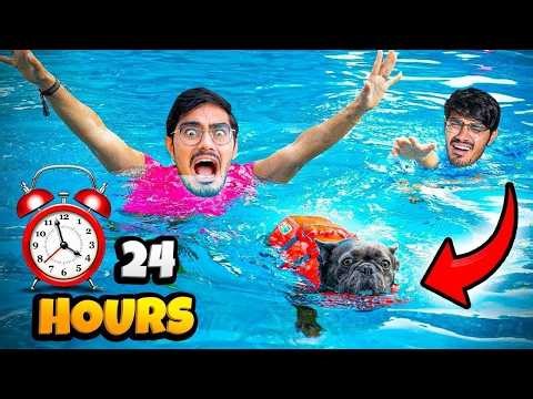 Last To Leave The Pool Wins ₹100000 पूल में ज्यादा देर बिताने वाला जीतेगा एक लाख🔥