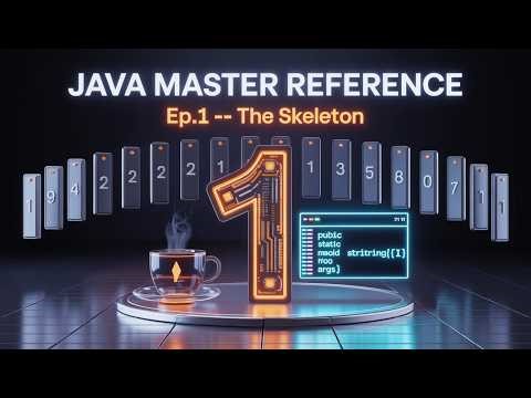 Build a Complete Java Project from Scratch - Ep.1/11, The Skeleton