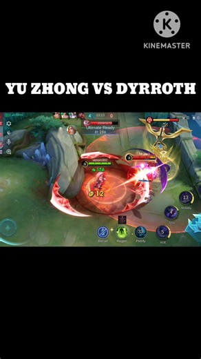 YU ZHONG VS DYRROTH gameplay!! moba legends 5v5!!
