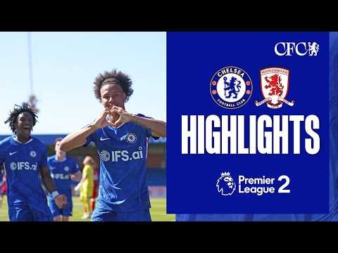 Chelsea U21 1-0 Middlesbrough U21 | HIGHLIGHTS | PL2 2025/26