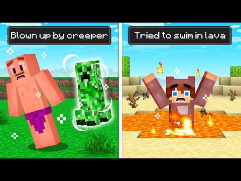 If You Get Your Minecraft DEATH MESSAGE, You WIN