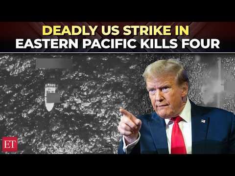 US military strike in eastern Pacific kills four men, footage released on social media