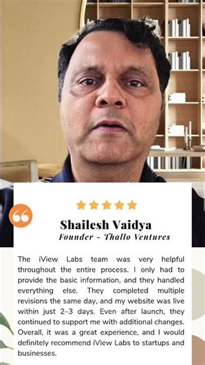Client Testimonial | How the iView Labs Team Delivered a Professional Website in Just 3 Days