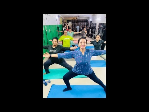 Yoga session with Dr. Sandhya#weightloss #fitness #youtubevideo