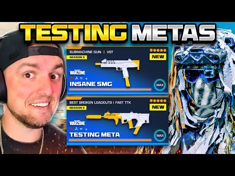 Live TESTING the BEST *BROKEN* META LOADOUTS in Warzone After the NEW UPDATE (Best Warzone Loadouts)