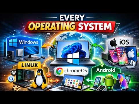 Every Operating Systems Explained | Windows, Linux, Android, iOS & ChromeOS