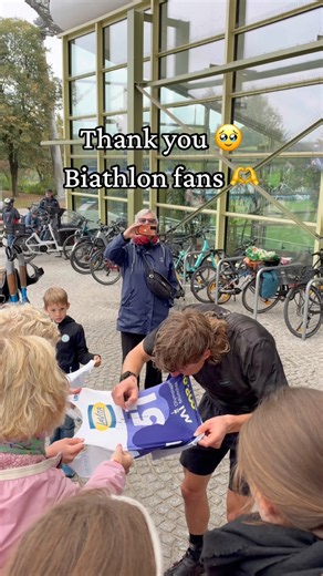 🫶 we simply have the best fans 🔥 #biathlon