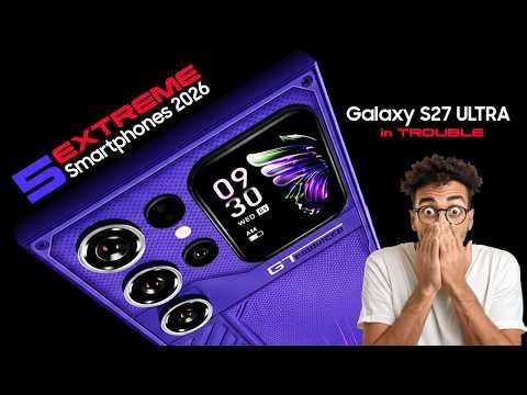 TOP 5 Best New Upcoming Smartphones 2026: EXTREME Latest Mobile Phones 2026!