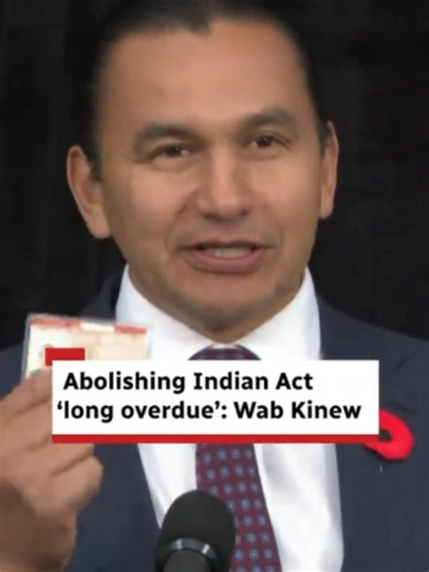 Manitoba Premier Wab Kinew says it's time to abolish ‘race-based form of identification,’ holding up his status card, which he said identifies him as an 'Indian within the meaning of the Indian Act.' Kinew made the comment at the First Nations-first ministers' meeting on Monday, where he said his colleagues gave the idea an 'open-minded reception.' #Indigenous #WabKinew #IndianAct #FirstNations #CBCNews