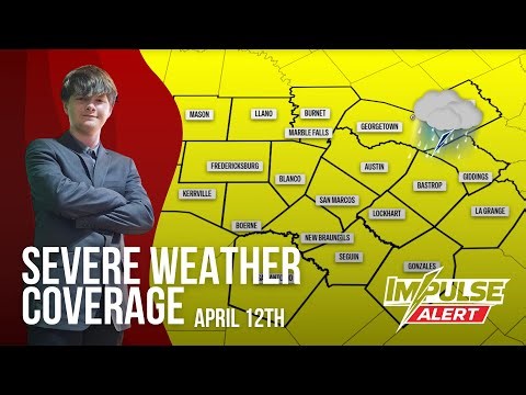 🔴 Impulse Weather LIVE: Flooding & Hail Possible | Radar & Alerts