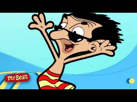 Mr Bean’s Indoor Beach Adventure 🏖️ | Mr Bean Animated Season 1 | Funny Clips | Mr Bean