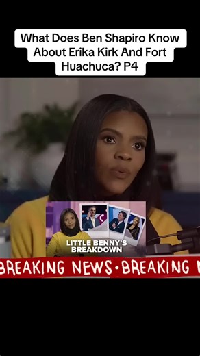 What Does Ben Shapiro Know About Erika Kirk And Fort Huachuca? P4#new #podcast #fpy #viral #hot