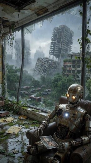Rustshine: A Robot in a Post-Apocalyptic World | Part1 #robot #scifiart #scifiadventure