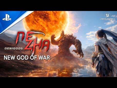 GENIGODS NEZHA First Gameplay Reveal | EXCLUSIVE PS5 Soulslike ARPG like God of War and Black Myth