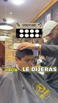 tarjeta de cliente frecuente para barberias Principio Barber World #013