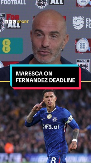 Enzo Maresca says Man City won’t be signing Enzo Fernandez today, despite reports that Chelsea have set today as the deadline for a deal to be made 👀⏳ #PremierLeague #ManCity #Chelsea #EnzoFernandez