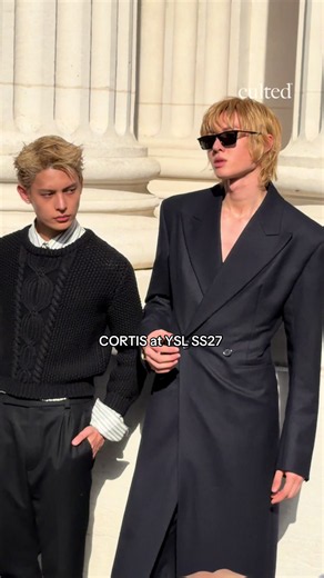 @CORTIS at @SAINT LAURENT SS27 👀 #jamescortis #martincortis #cortisedit #jamesedit #martinedit