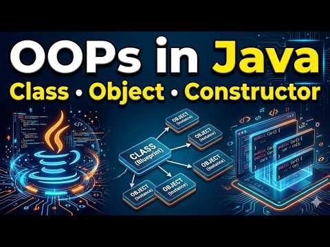 Java OOPs Concepts: Class, Object & Constructor with Examples