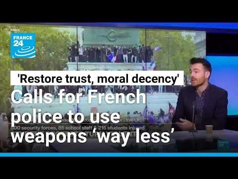 French student protests: Police impunity ‘below' the standards of a 'well-functioning democracy’
