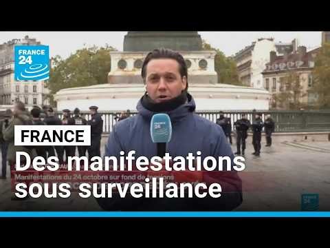 Mobilisation en France : calme précaire, Paris sous haute surveillance • FRANCE 24