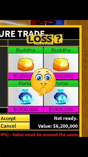 I did L0SS? 🤨 #bloxfruits