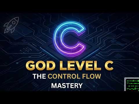 C Programming Masterclass Ep. 4: Control Flow Statements (If, Else, Loops)