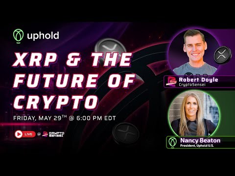 🔴LIVE: XRP & The Future of Crypto with Uphold U.S. President, Nancy Beaton
