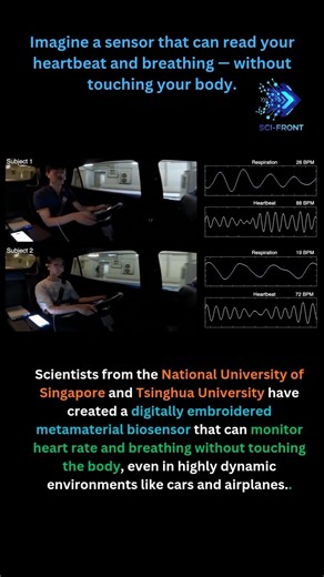🧵🫀 Smart Fabric That Reads Your Heartbeat — Even in Moving Vehicles