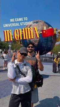 UNIVERSAL STUDIOS BEIJING worth it? #beijing #universalstudios #china #themepark #jurrassicworld